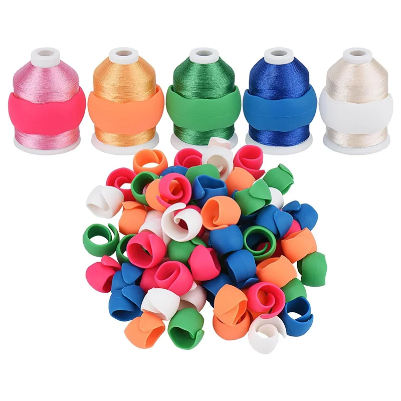 

AF89-66PCS Держатель для ниток для вышивания - Сохраняет катушку ниток, организованный - Держатель катушки для ниток для вышивания, шитье