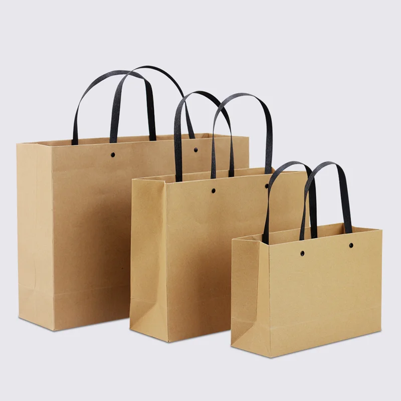 10 Pack Paper Bags Custom Logo Clothing Birthday Gift Bags Wedding Products Tote Bags Store Shopping Bags Free Design Brand