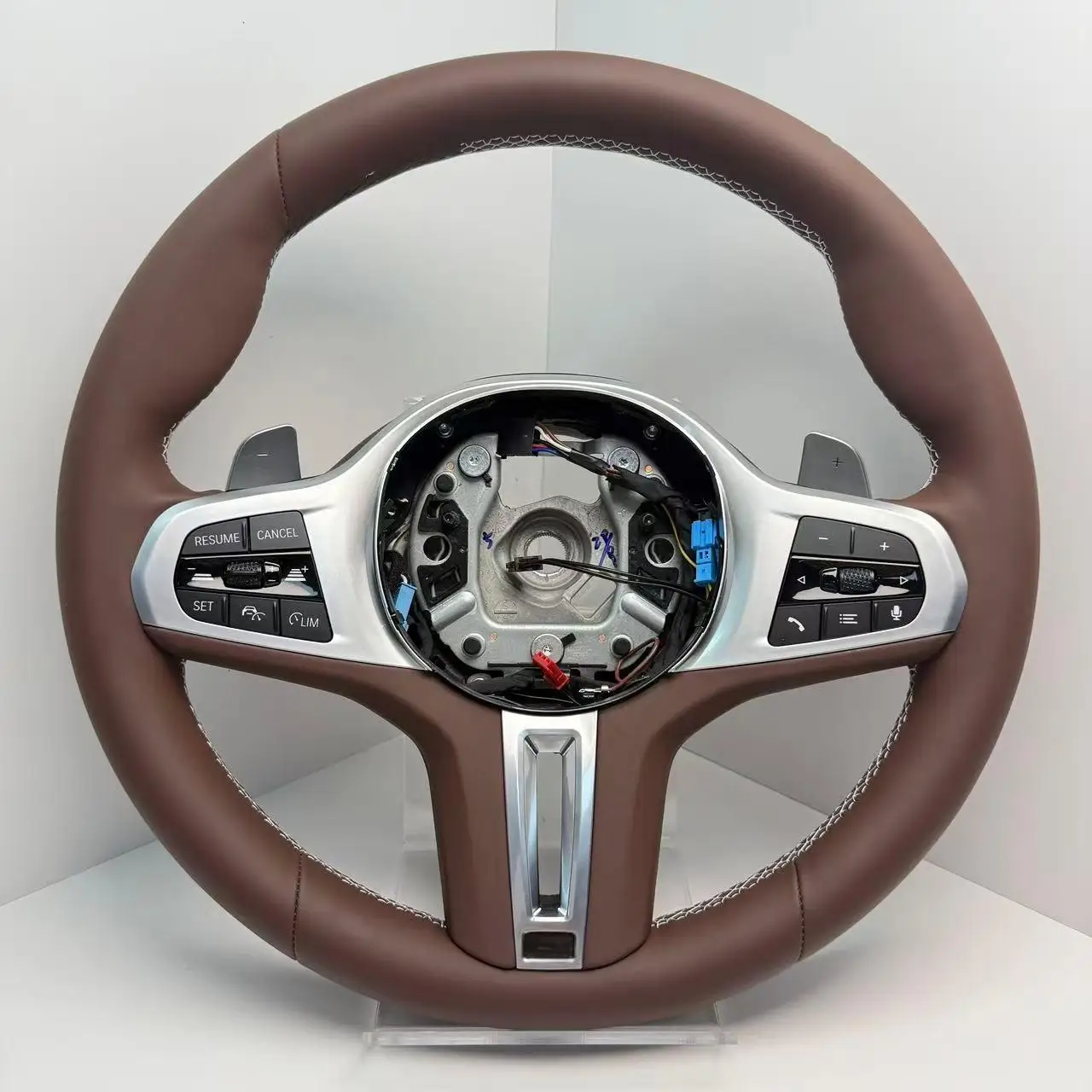 

Custom Volant Lenkrad Full Leather Steering Wheel for BMW G20 G30 M2 G87 M3 G80 M4 G82 M5 F90 G05 G06 X5M F95 X3M F97 X6M F96