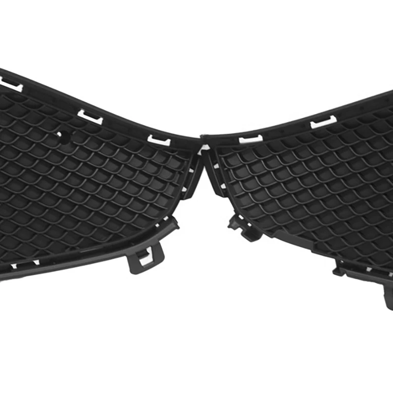 Voor Mercedes Benz W117 Cla180 Cla200 Cla220 2016-2019 Zwarte Voorbumper Grill Grille Mistlicht Hoes