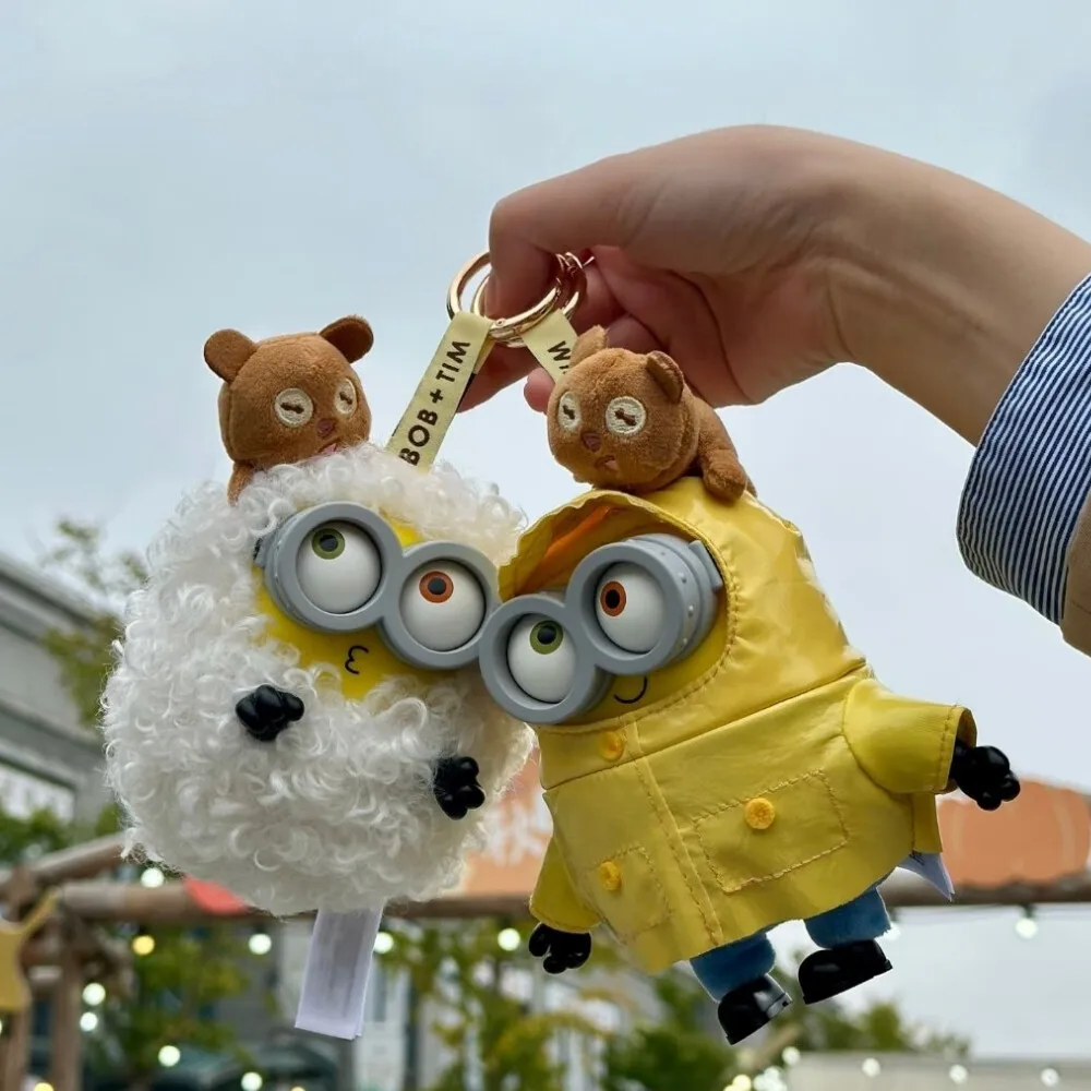 IN STOCK!52TOYS BOB&TIM Minions Better Together Series Anime Cute Cartoon Gifts Blind Box Keychains Figure Model Trendy Toy Gift - view 5