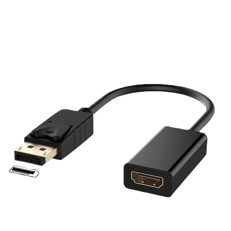 Notebook Laptop PC Computer DisplayPort DP to DVI HDMI 1080P Monitor HDTV TV Cable Adapter Converter ale To Female For HP/DELL