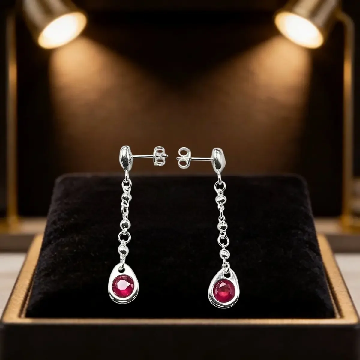 2026 Spain Sweet socialite Pink Crystal Tassel Earrings Jewelry Accessories Birthday Gift