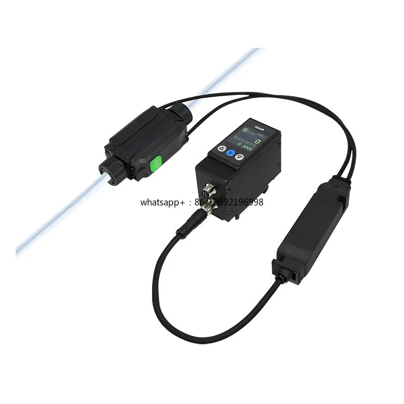 Small Diameter External Clip-on Ultrasonic Liquid Water Flow Meter High Precision Micro Flow Sensor AFU2