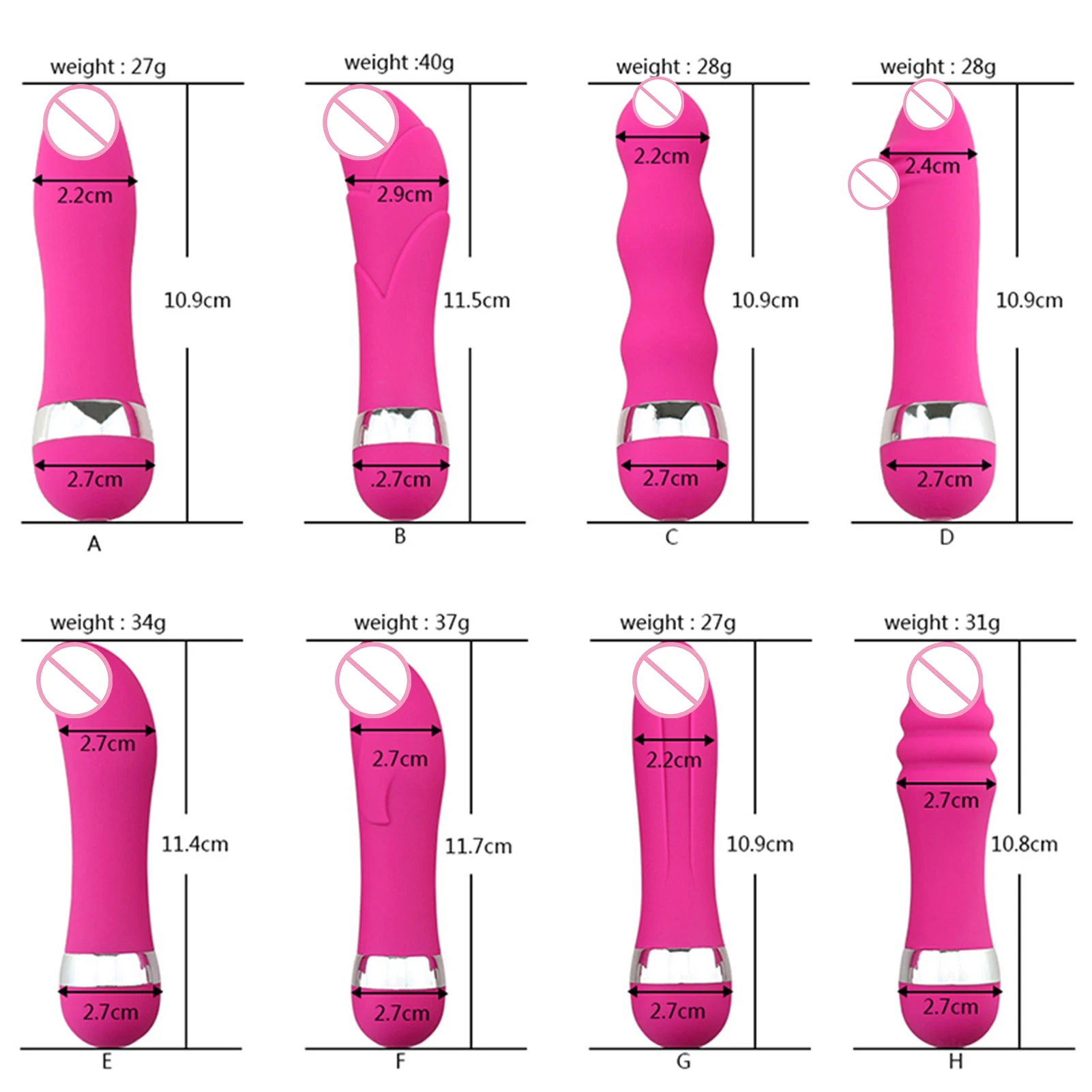 Bullet vibrators For Women Clitoris stimulator Masturbator sex products G Spot vibrator Vagina massage Dildo thrusting sex toys - view 5
