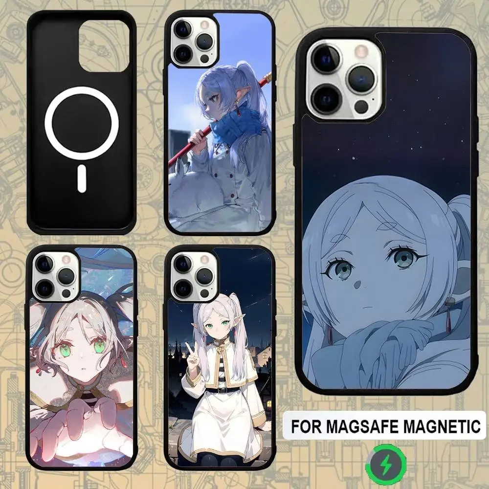 

Anime Frieren Beyond Journeys End Phone Case For IPhone 17,16,15,Pro,Max,Air,14,Plus,13,12,11 Magesafe Wireless Charge Cover