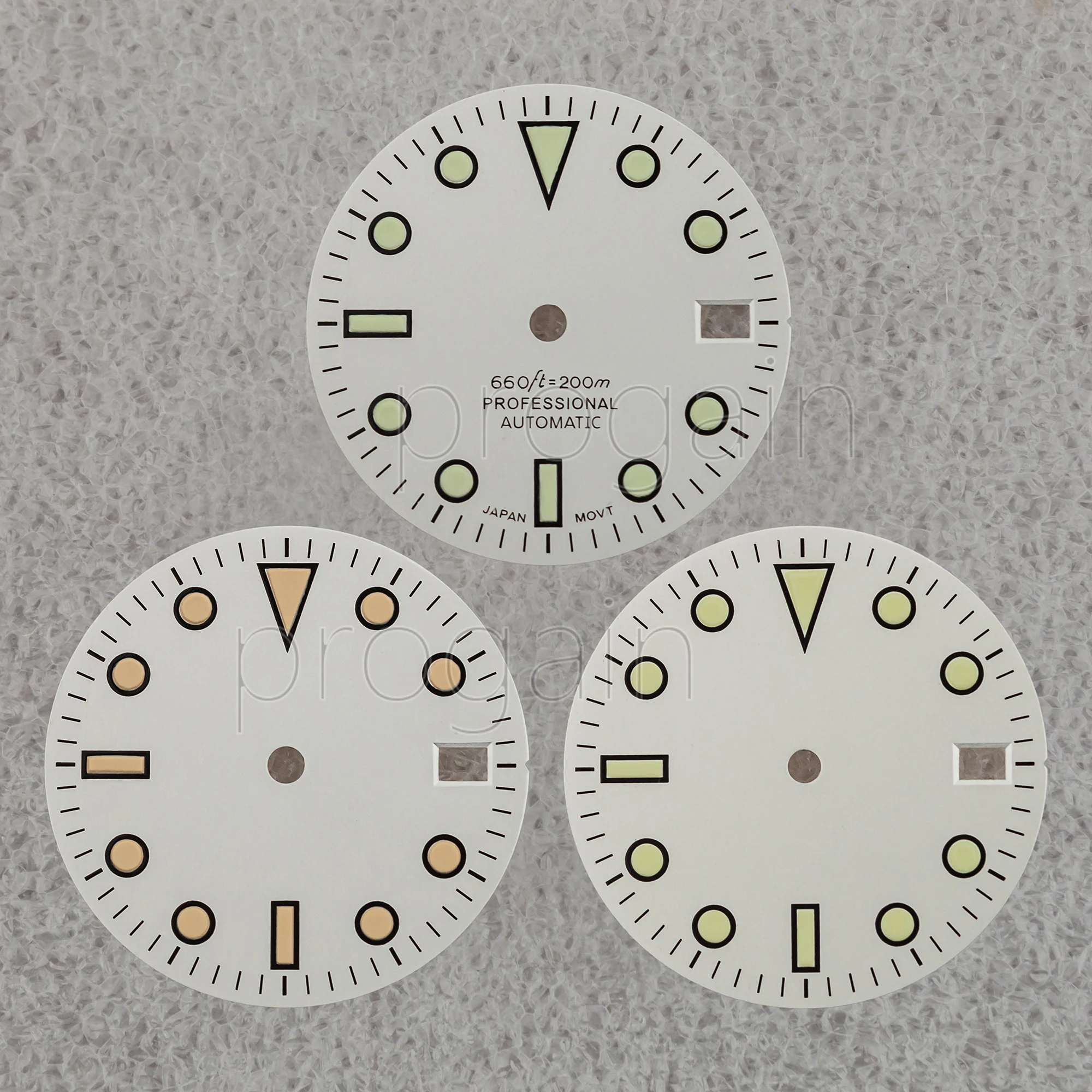 

Watch Dial NH35 Dial 28.5mm Watch Dial Green Luminous Watch Face For NH35 Mechanical Movement Datejust Modified Accessories