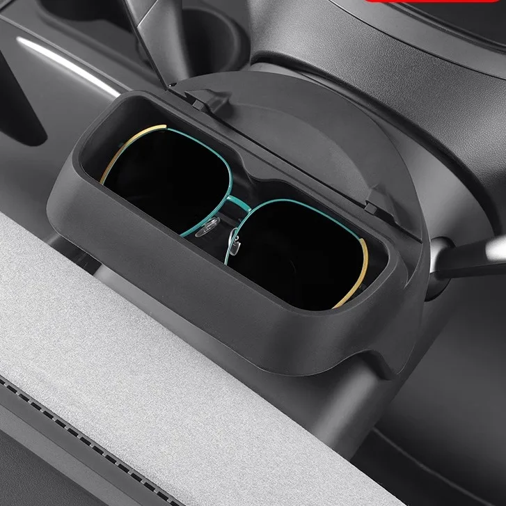 

For Tesla Model 3 Highland Y Juniper Steering Wheel Mobile Phone Holder Glasses Case Car Navigation Bracket Storage Accessories