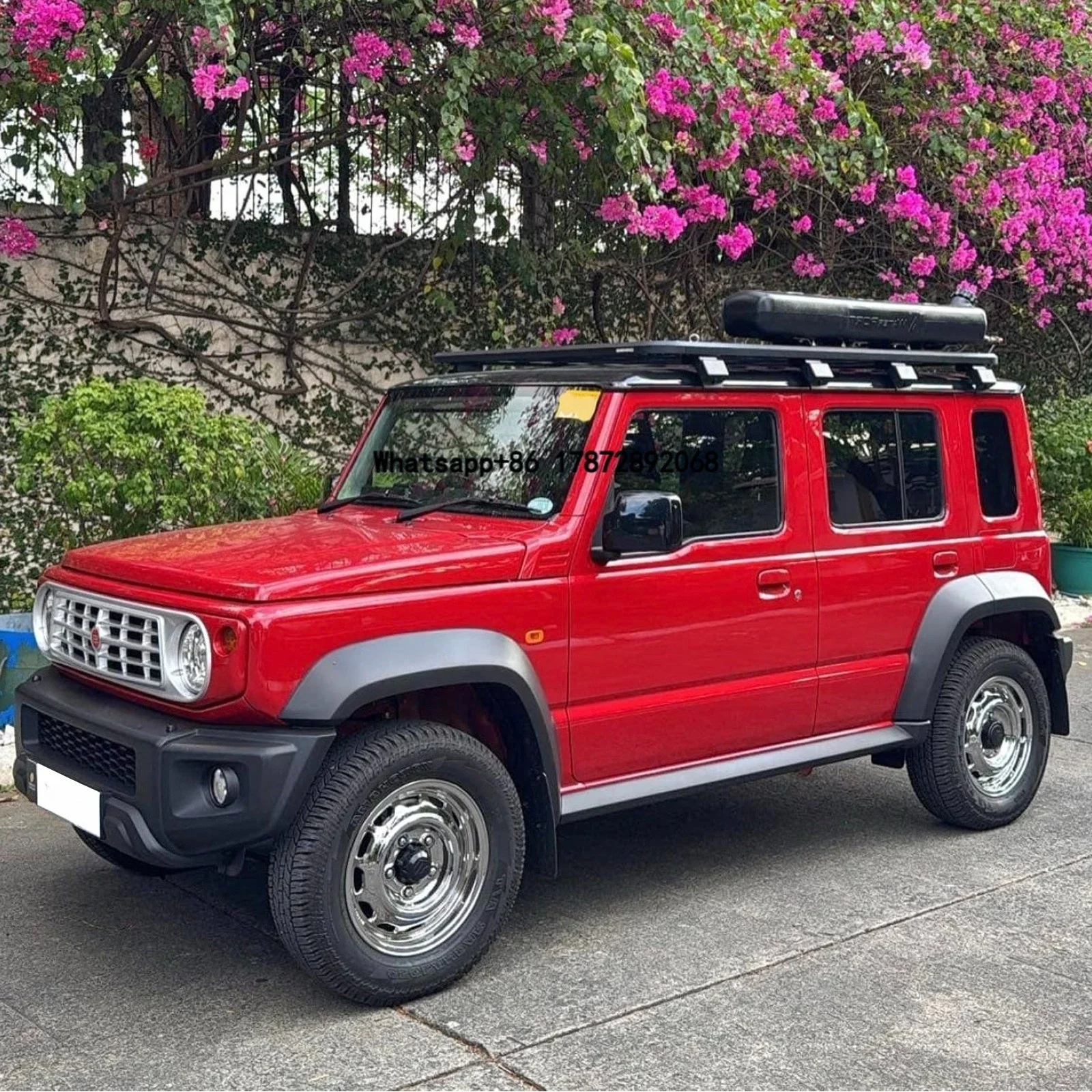 

Jimny 5 Door Roof Rack Aluminum Jimny Accessories Luggage Roof Racks Roof Rack Platform for Jimny JC74 2024 2023