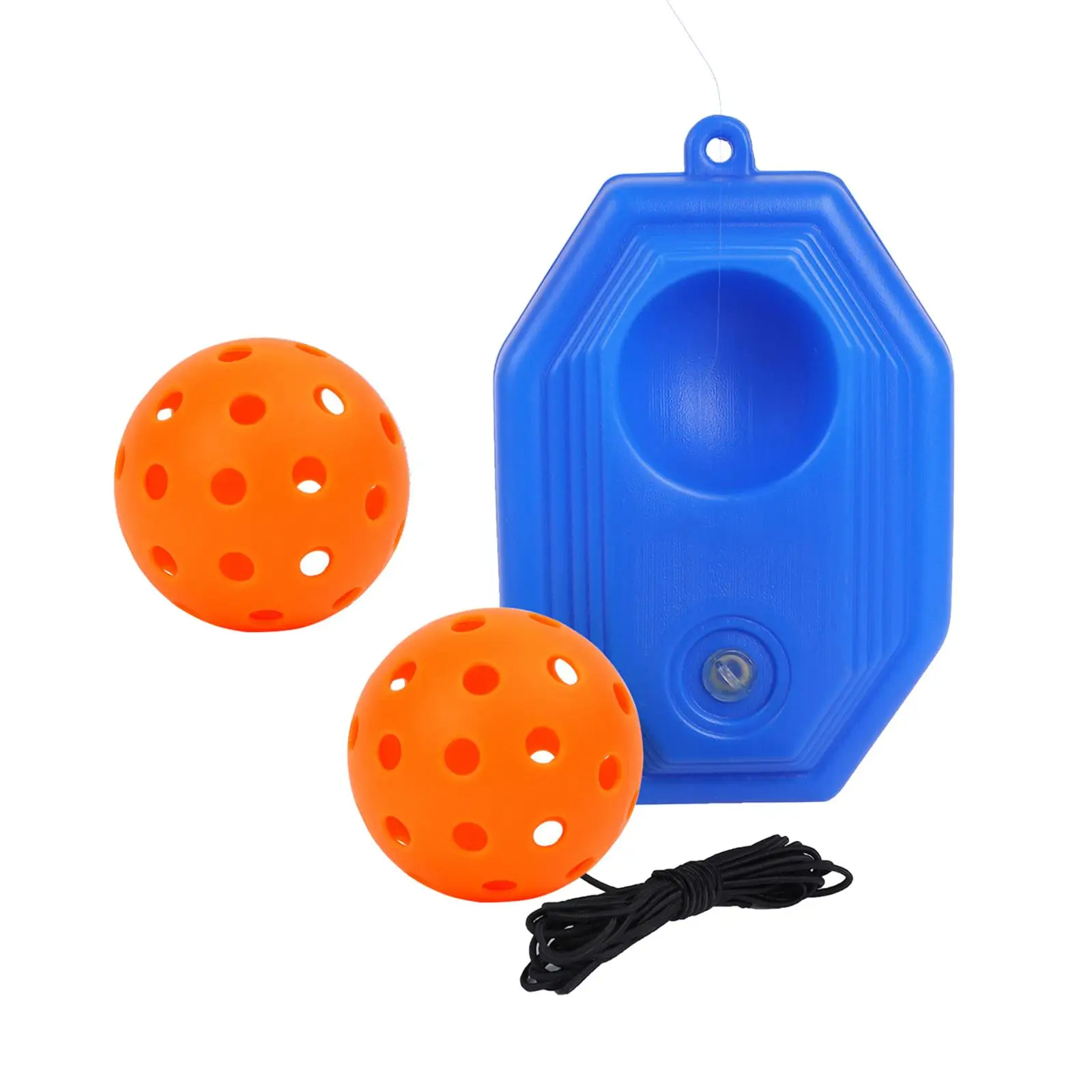 Pickleball Trainer with 40 Holes Pickleball Ball Rebound Practice Tool for Exercise Adult Kids Indoor Outdoor Solo Training