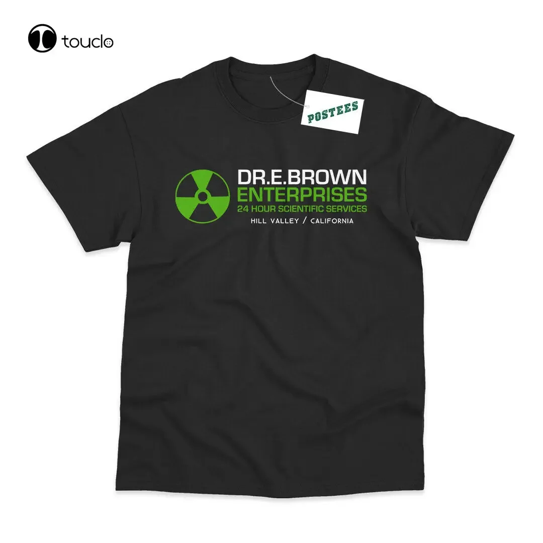 Camiseta Dr Emmett Doc Brown Enterprises inspirada en Regreso al futuro