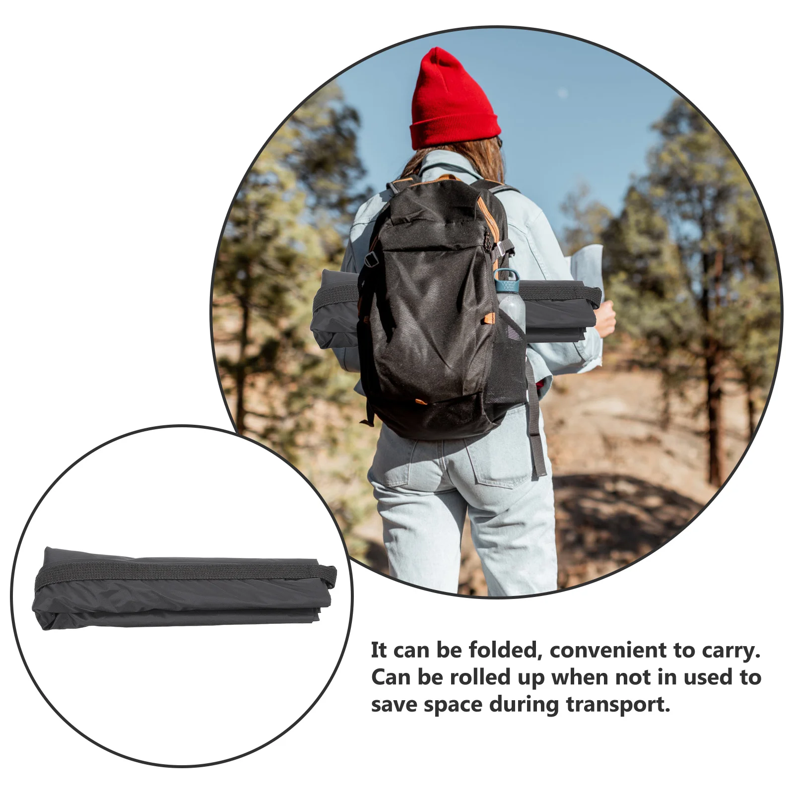 

Waterproof Backpack Large Capacity Foldable Dry Bag for Boating Swimming Diving Travel Essential Lightweight Protection Outdoor