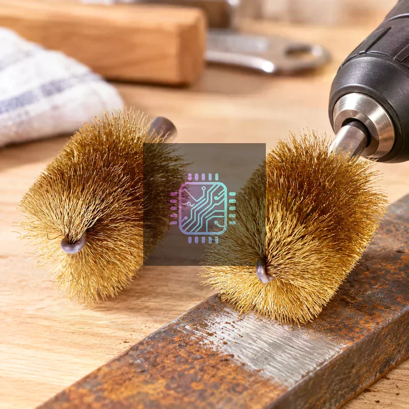 Auto Oxide Remover 310 Soldering Iron Tip Cleaner Brush for Optimal Performance in Circuitry and Electronics