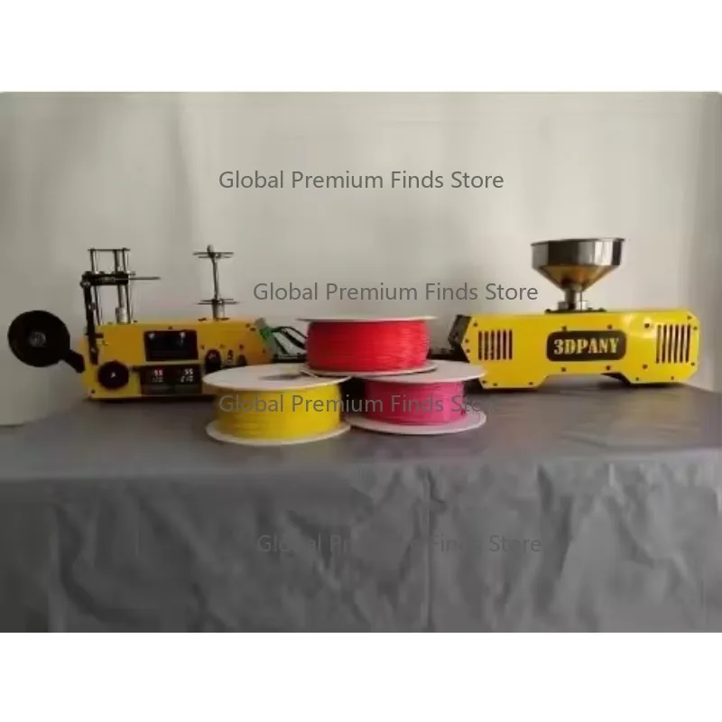Mini Desktop Automatic Single-screw Extruder | Lab Small Plastic 3D Printing Filament Making Machine