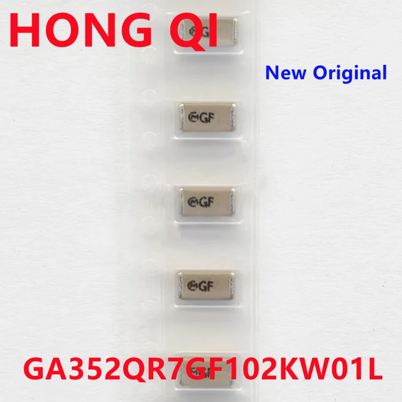 10PCS GA352QR7GF102KW01L AC250V 1nF 2211 Murata SMD X1/Y2 Safety Capacitor GF