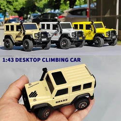 Ldarc-リモートコントロールカー,ライトコントロール,オフロード,1: 43,ミニシミュレーション,登山,4wd