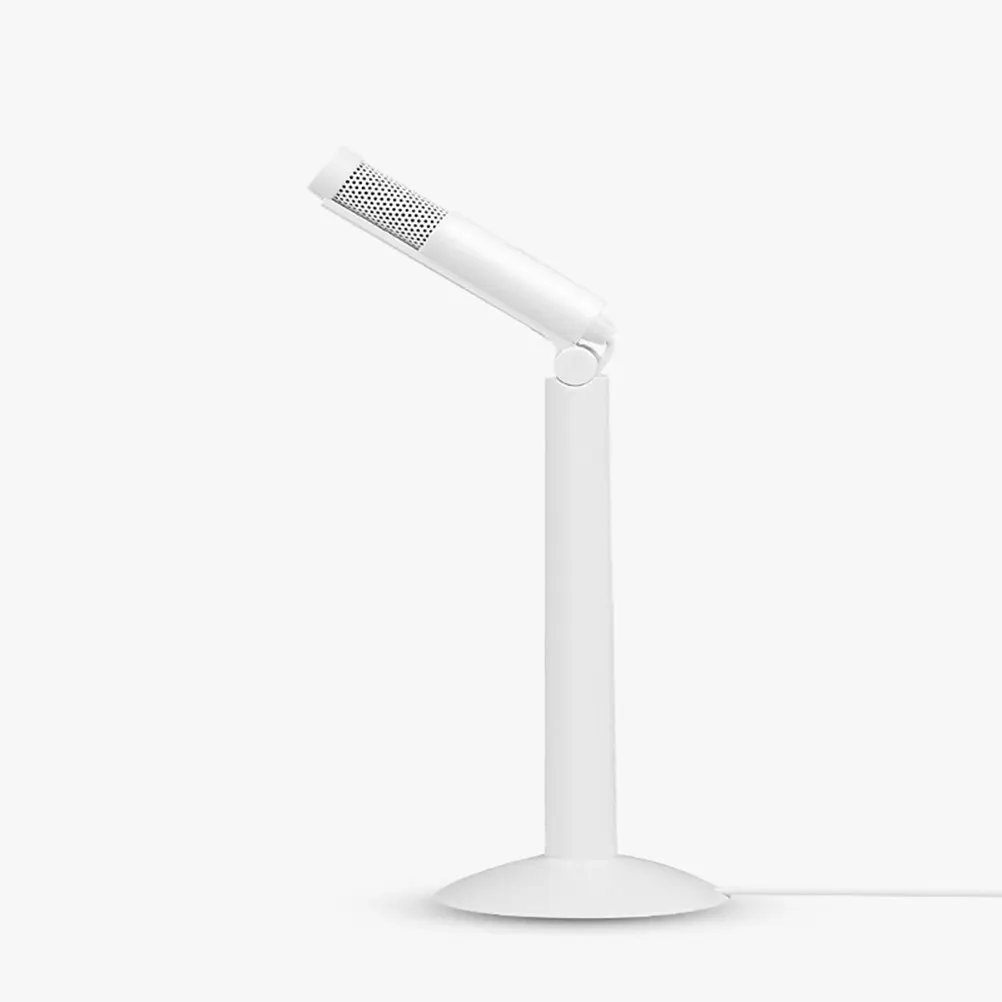 Microphone de bureau pliable, 1 pièce, pour photographie, caméra, interview, micro à condensateur, enregistrement professionnel, réduction du bruit, 3.5mm