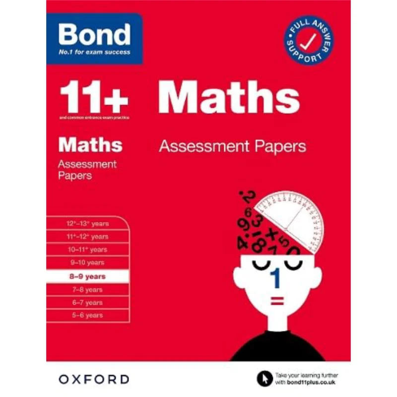 

BOND ASSESSMENT PAPERS MATH 89 YEARS Bond 11 Oxford University Press 9780192779946 Book