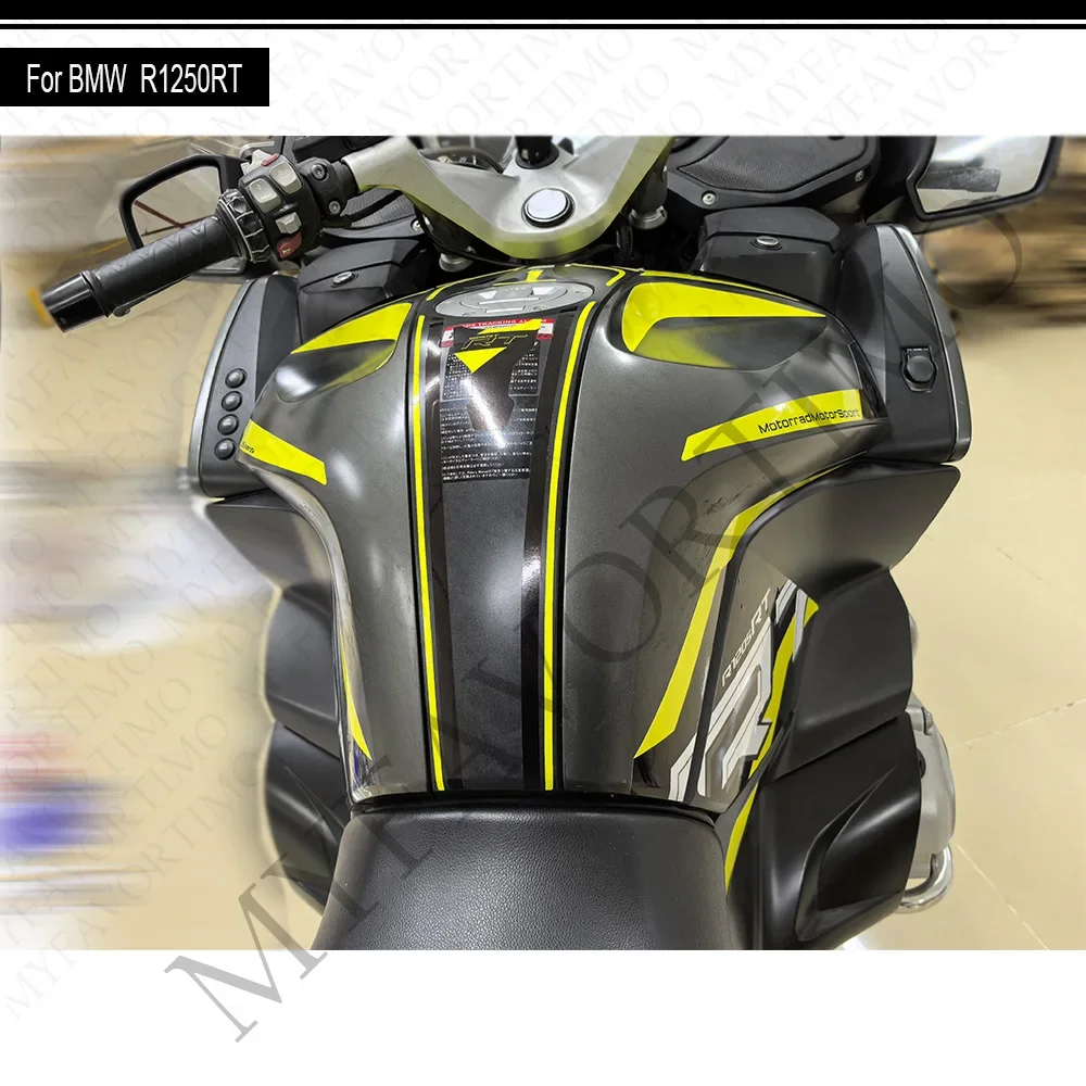 R1250RT dla BMW bagażnik walizki Protector Tank Pad uchwyty zestaw kolan koła naklejki 3D naklejki samoprzylepna owiewka błotnik