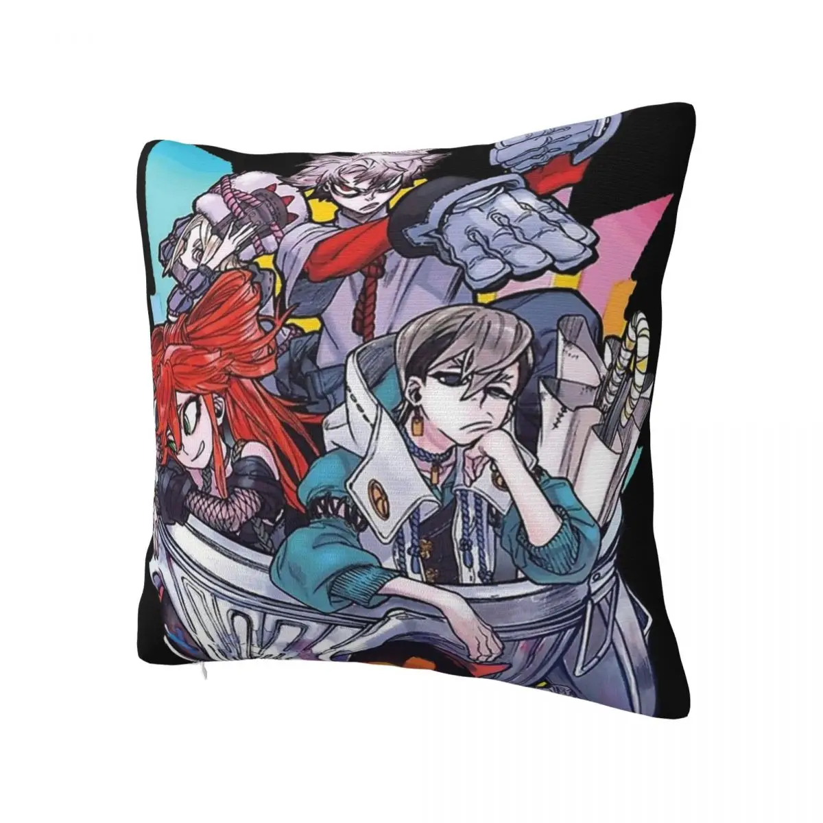Gachiakuta Japanese Anime Pillowcase Printing Polyester Cushion Cover Decoration Pillow Case Cover Home Zippered 18''