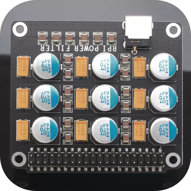 

Аудиодекодер Raspberry Pi DAC, модуль фильтрации и очистки питания для цифрового вещания