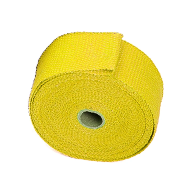 Motorcycle Car Exhaust Wrap Muffler Thermal Tape Heat Insulation System