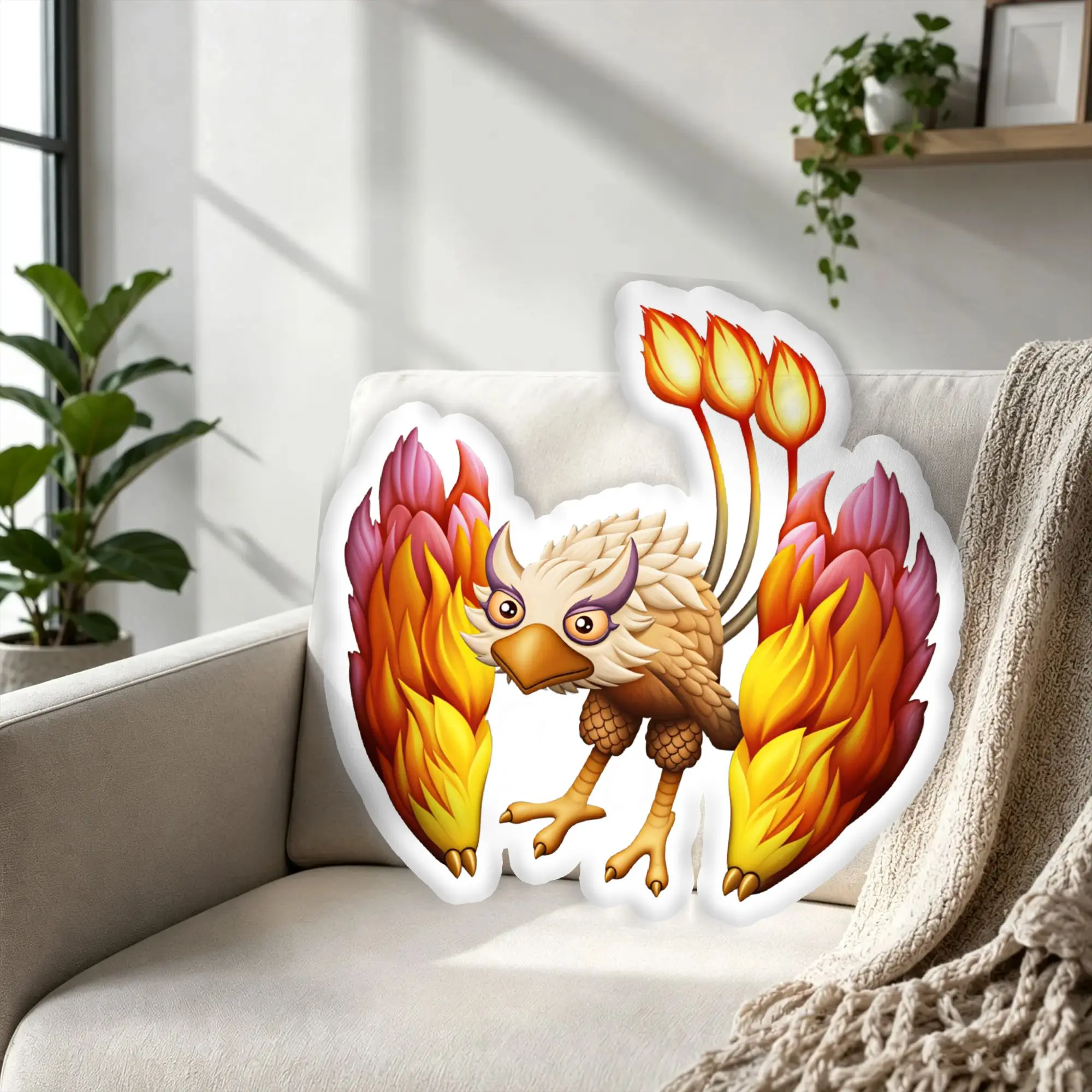 Custom Monster Hot Game Pillow Cushion Japan  Funny Soft Cushion Personalized Pillows For Bedroom