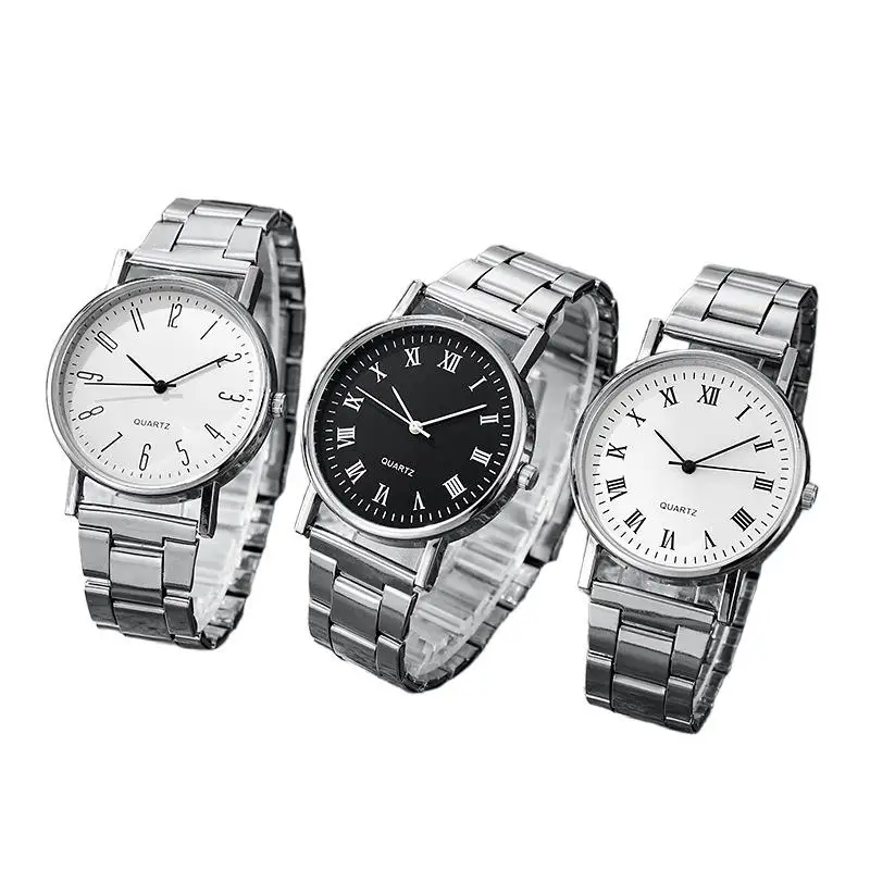 Men's Luxury Quartz Watch with Steel Band for Students and Male Fashion Enthusiasts Daily Wear Business Wristwatch Perfect Gifts