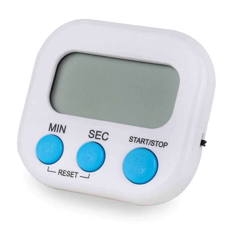 Magnetic Digital Kitchen Timer with Stand  99-Minute Cook-Friendly Countdown Timer Easy-to-Use Alarm Clock Counter for Cooking