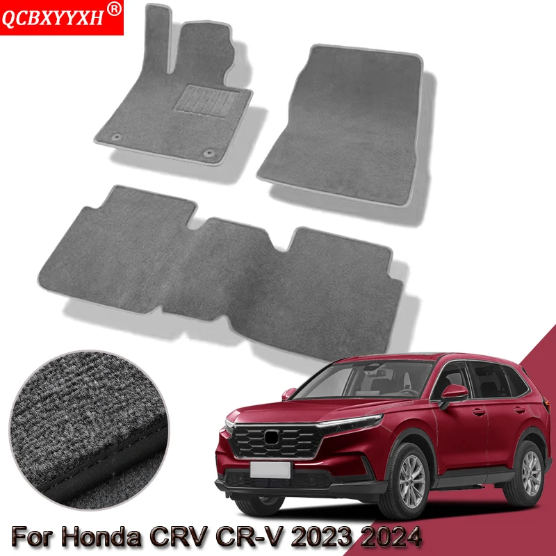 

Custom Car Floor Mats Fit For Honda CRV CR-V 2023 2024 Waterproof Non-Slip Floor Mats Internal Protection Carpets Rugs Accessory