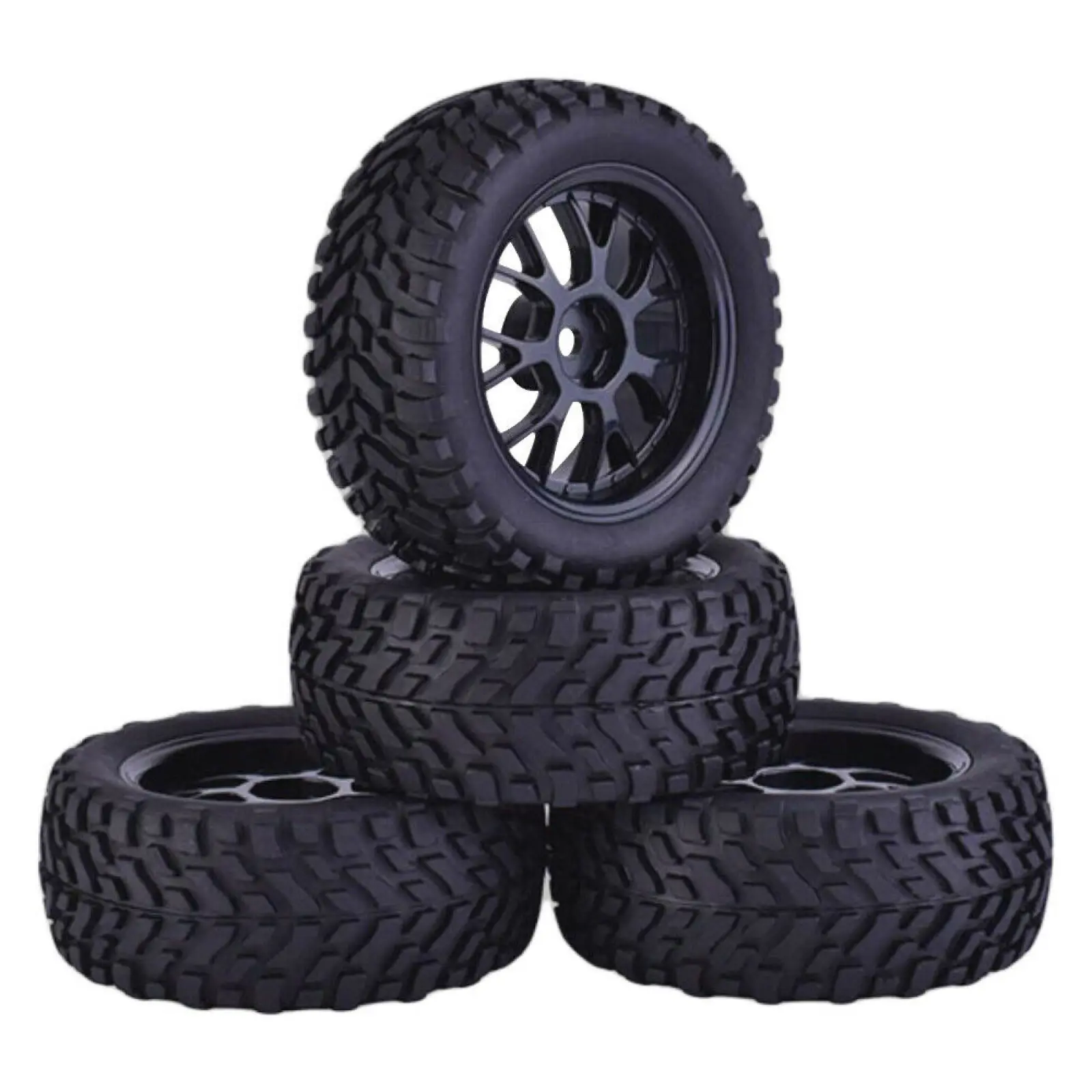 

1/10 Off Road Wheels Drift Rims 75mm RC Tires for Rc Car Off-Road Drift Rock For HSP HPI 1:10 RC Racing Car Accessories