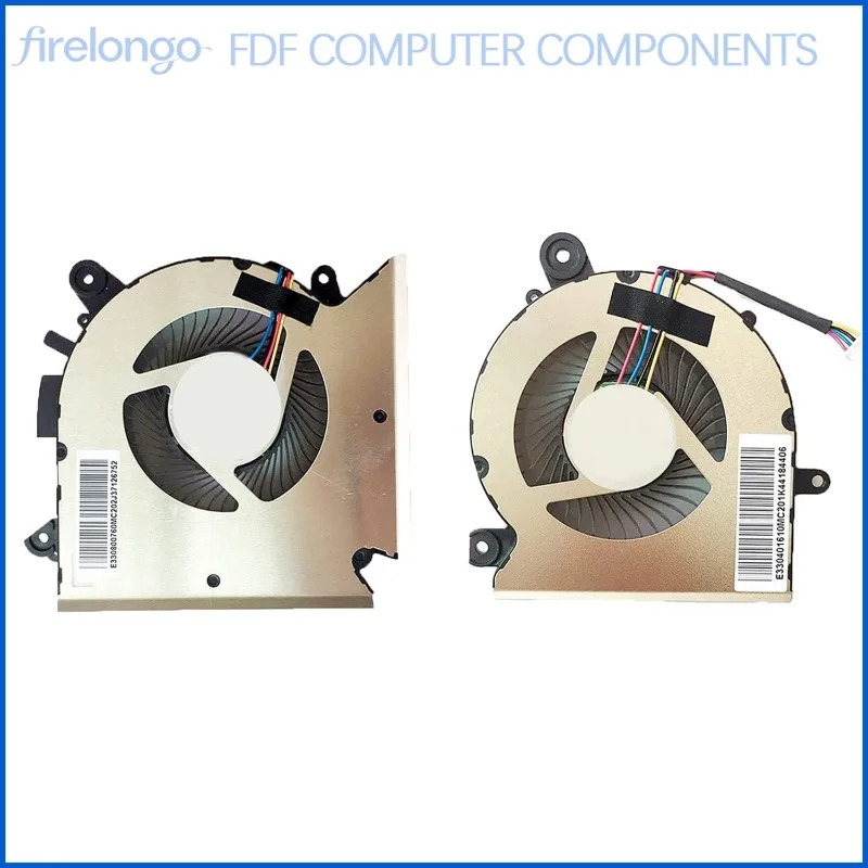 

CPU Cooling Fan For MSI GF63 MS-16R1 MS-16R2 PABD08008SH N413 Laptop Heatsink
