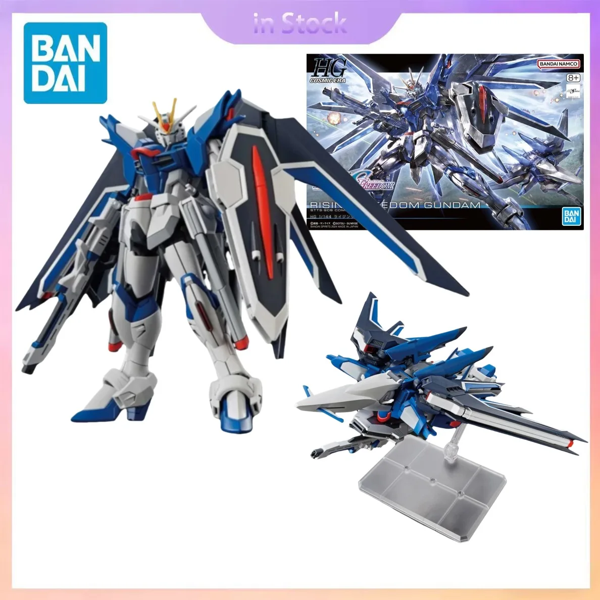 

Оригинальный набор для сборки модели японского меха Gundam Seed Movie 1/144 от Bandai, коллекционная аниме-фигурка, в наличии.