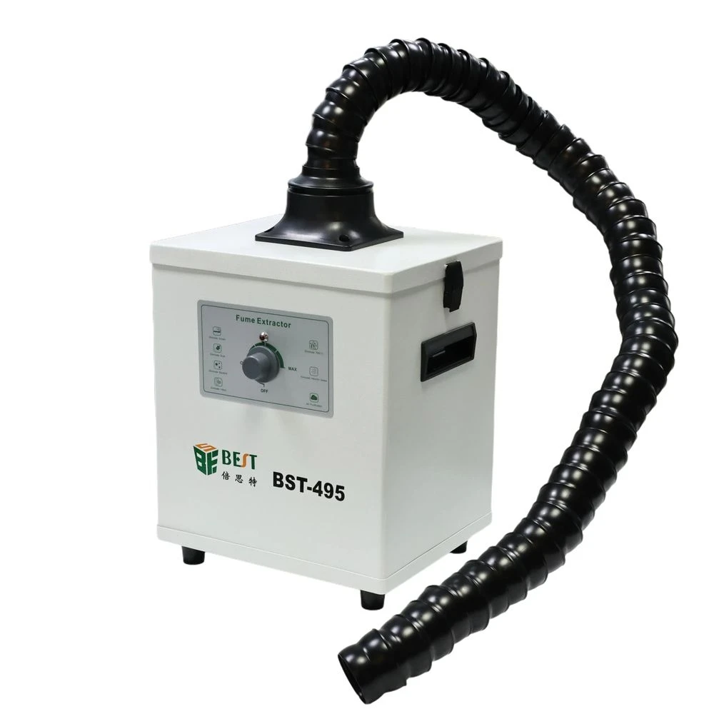 

BST- 495 Soldering Fume Extractor& Laser Cutting Fume Extractor & Laser Engraving Fume Extractor