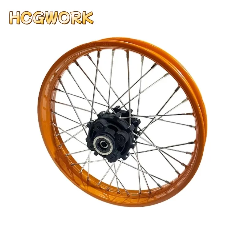 rear spoke wheel for Zongshen Cyclone ZS125GY-3 (2.15x18 disc brake)