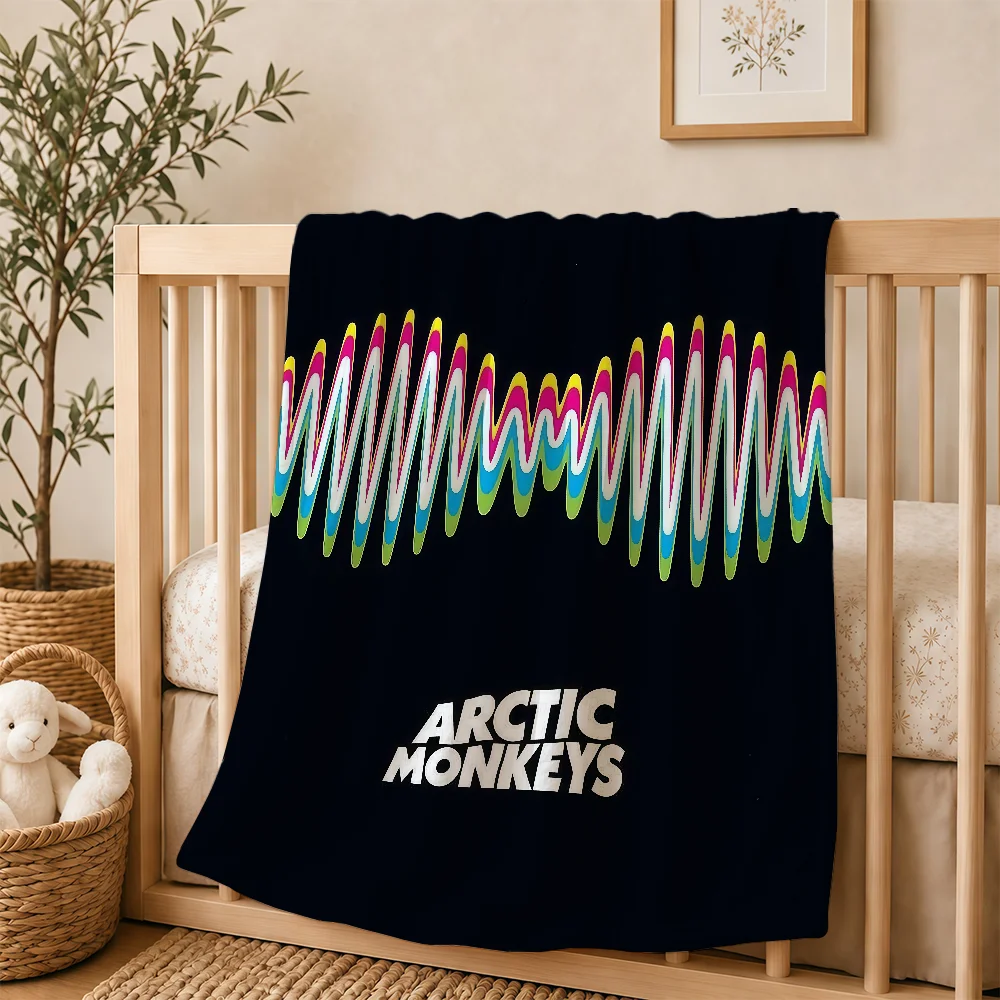 Band A-Arctic Monkeys Blanket For Plush Throw Soft Warm Knee For Bedroom Living Room Bed Sofa Camping Picnic Office Gift