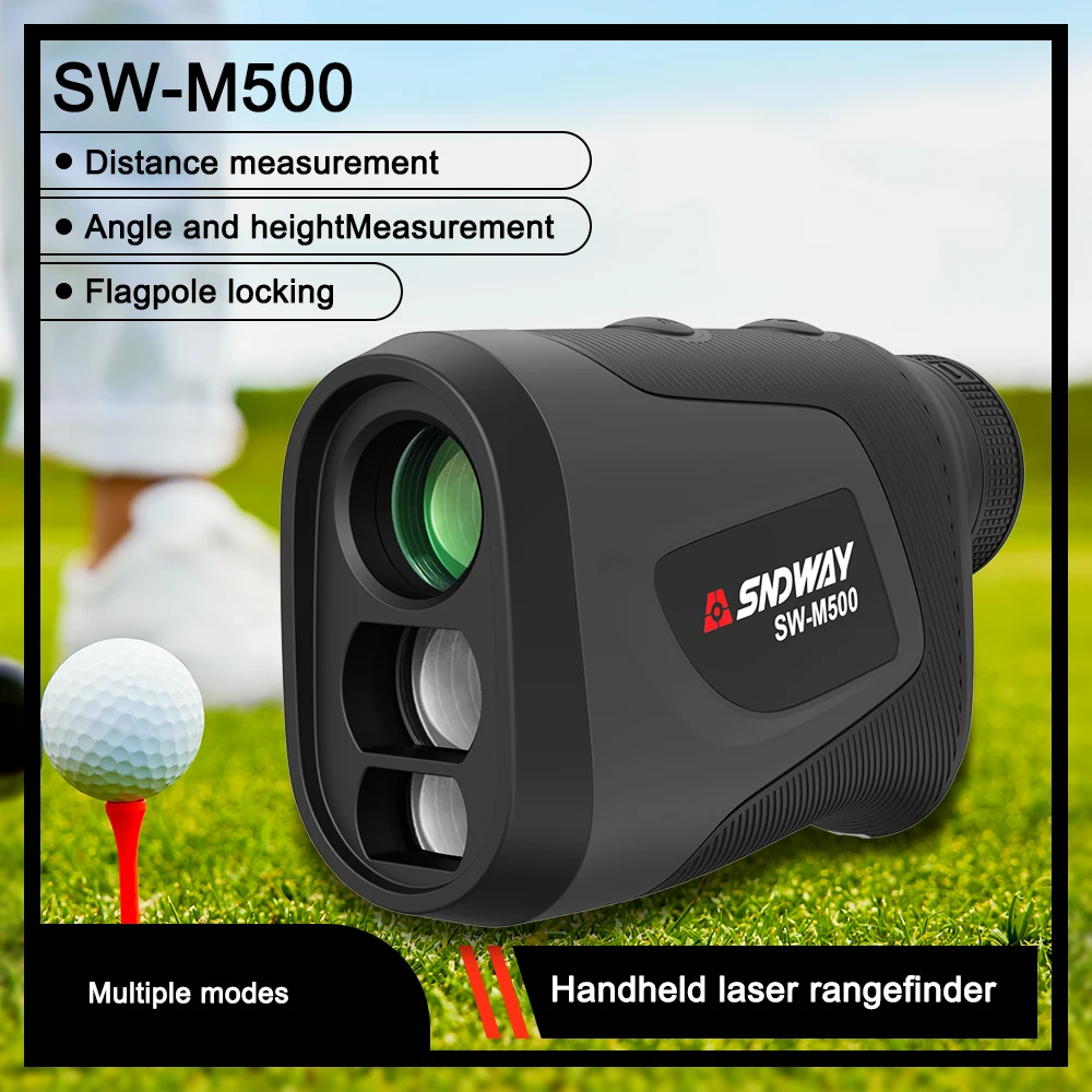 SW-M series Golf Distance Meter Range Finder Camera SW 500M 700M 1000M Laser Rangefinder for Golf Telemeter Outdoor Exploration