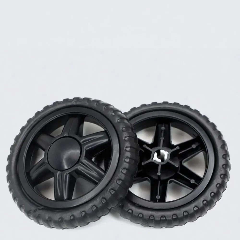 Quiet Rubber Replacement Wheel For Shopping Cart Trolley Luggage Trailer Utility Hand Truck Heavy Duty Parts Accessories Tooling