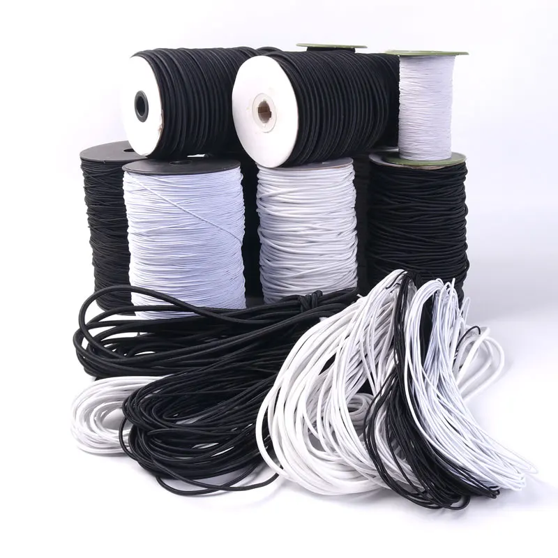 

High Elasticity round Elastic Band Multi-Specification Clothing Bag Accessories Multistrand Rubber Rope Jump Rope Binding Rope