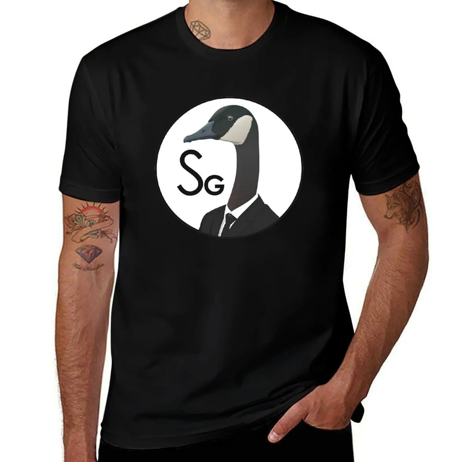 

SavageGeese White T-Shirt t shirt custom print funny t shirts dark humor man t shirts graphic T-Shirt