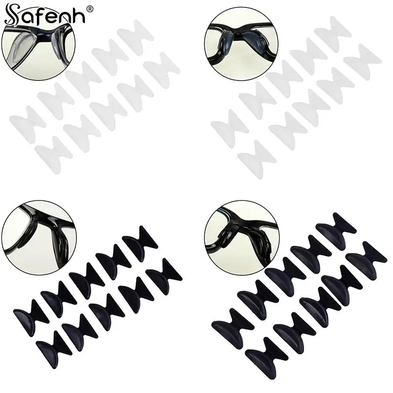 

1/2/5 Pairs/lot Soft Non-slip Silicone Nose Pad For Glasses Eyeglasses Sunglass Useful Nose Pad Holder Eye Glasses Accessories