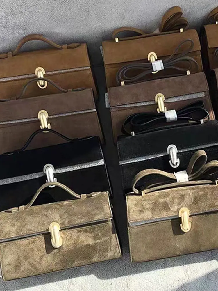 

Сумка Savette Symmetry Heti, женская сумка через плечо, корейская сумка Sle Lo, прямоугольная сумка ape с застежкой