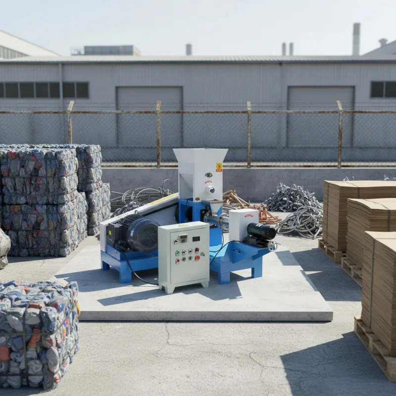 

Высокопроизводительная новая машина для производства плавающего корма для рыб, экструдер с двигателем большой мощности, конструкция из нержавеющей стали