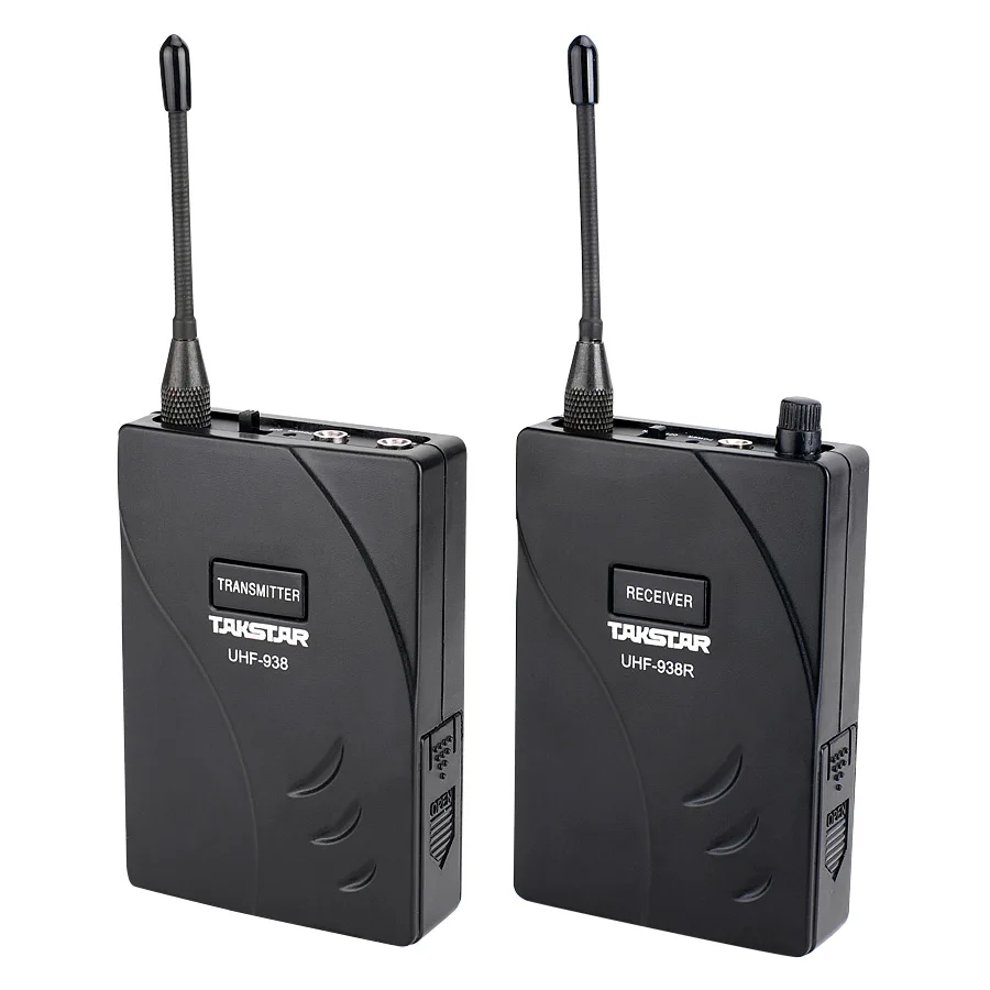 Takstar UHF-938/ UHF 938 UHF frequency Wireless Tour Guide System 50m Operat  Range 1 Transmitter+10 Receivers for Tour guiding