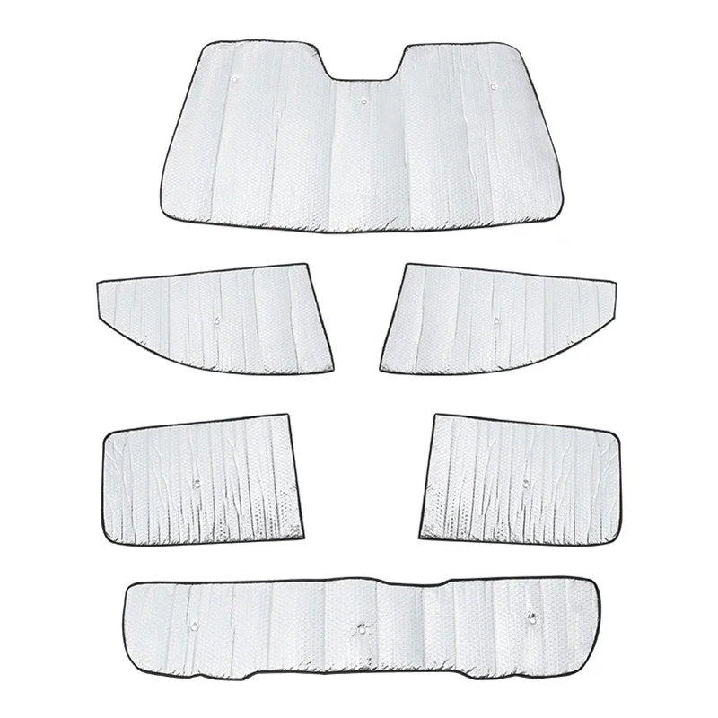 For ISUZU D-MAX 2018-2025 Car Sunshades UV Protect Side Windows Curtain Sun Shade Visor Front Windshield Internal Auto Accessory