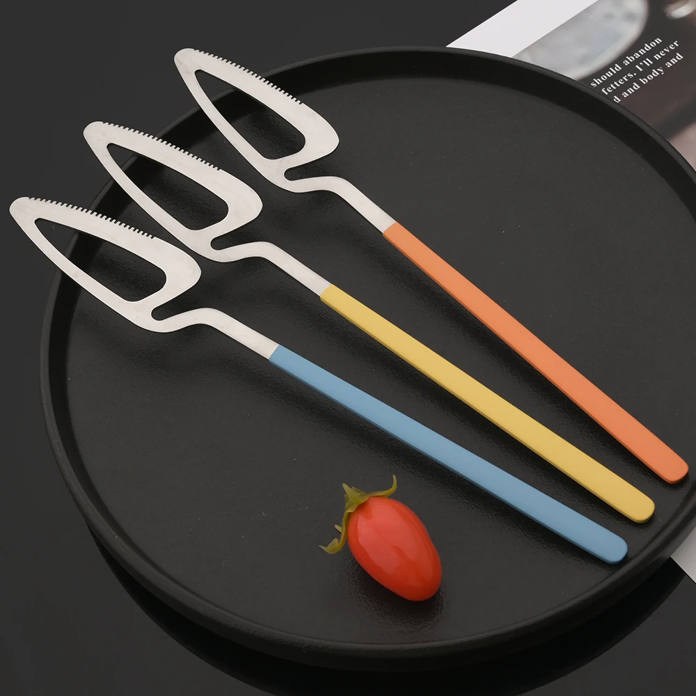 4/12Pcs Matte Dinnerware Cutlery Set Stainless Steel Dinner Knife Fork Coffee Spoon Set Kitchen Flatware Tableware Party Set
