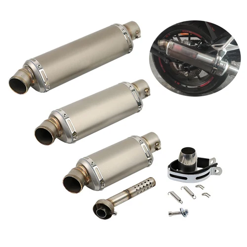 Silenciador de Escape Universal para motocicleta, 51mm, con DB Killer, para Yamaha PCX125 FZ1N Z900 CBR500R R6 R25 R3 R1 Z400 Z650
