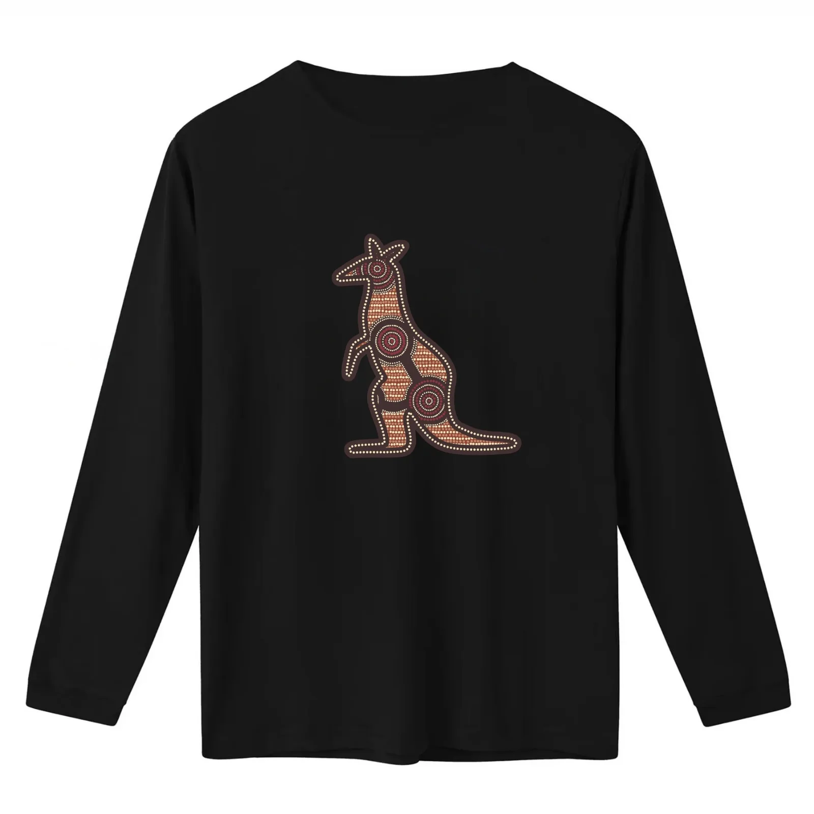 Awesome Aboriginal Dot Art T-Shirt Summer Casual Cotton Tee Oversized Streetwear Tops Vintage Graphic Print Unisex Men Women