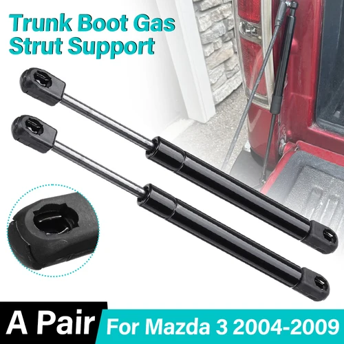 Imagen 2 del producto Resorte de Gas para portón trasero de coche Mazda 3, resorte de elevación de 2 piezas para maletero de coche, accesorios de soporte, herramientas, 2004-2009