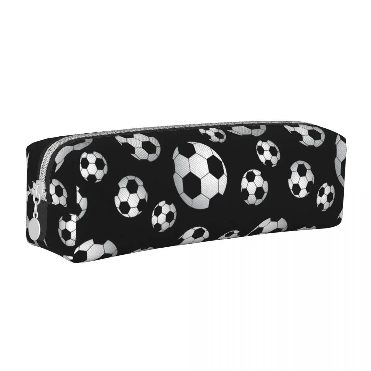 

Lovely Soccer Pattern Pencil Cases Football Balls Sports Pencilcases Pen for Student Big Capacity Bag Students Gifts Stationery